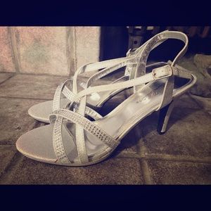 Silver Dress Shoes from Zoey Bell website